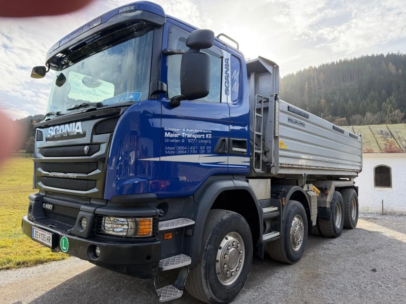 Scania G 490 EURO 6 8X4