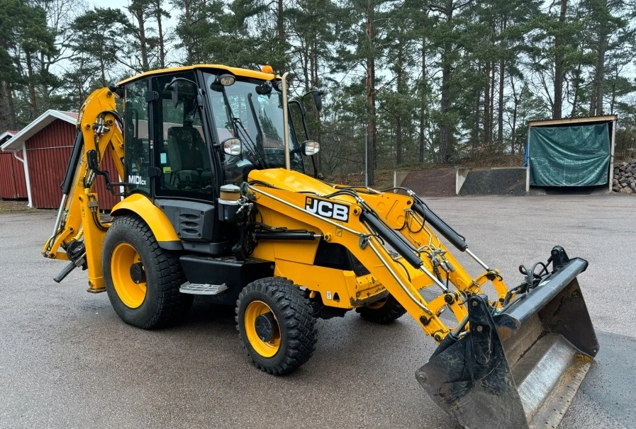 Багер JCB MIDI CX-4, снимка 4 - Индустриална техника - 55901921