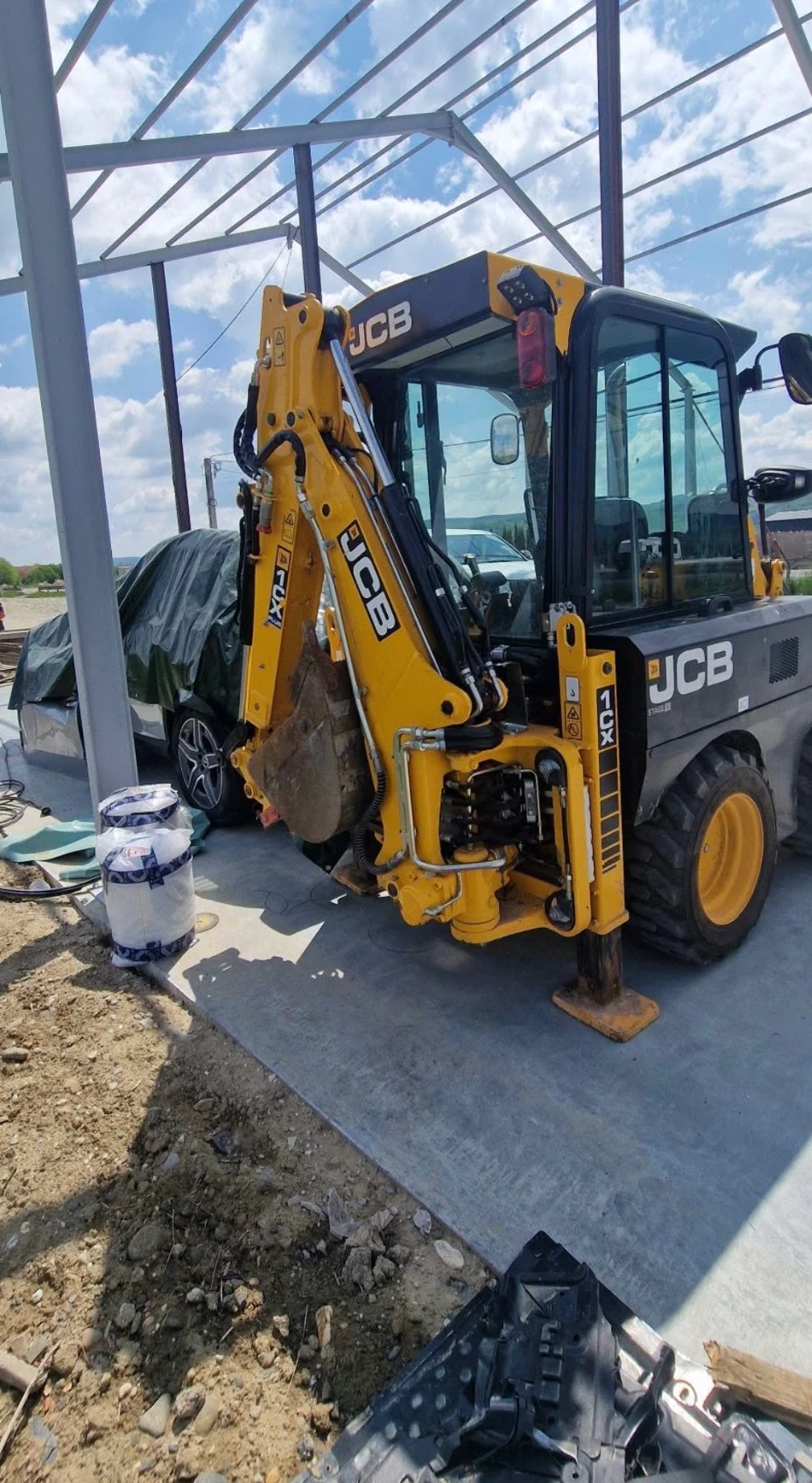 Багер JCB 1CX-ГАРАНЦИЯ 5 Г., снимка 5 - Индустриална техника - 56160500
