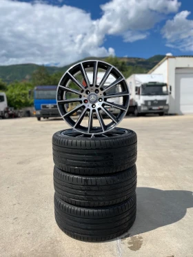 ����� �� �������� �� ���� � ������ 225/40R19 �� Mercedes-Benz C 350