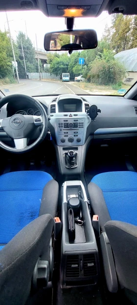 Opel Zafira 1.8i 140к.с 7 места Климатик, снимка 10