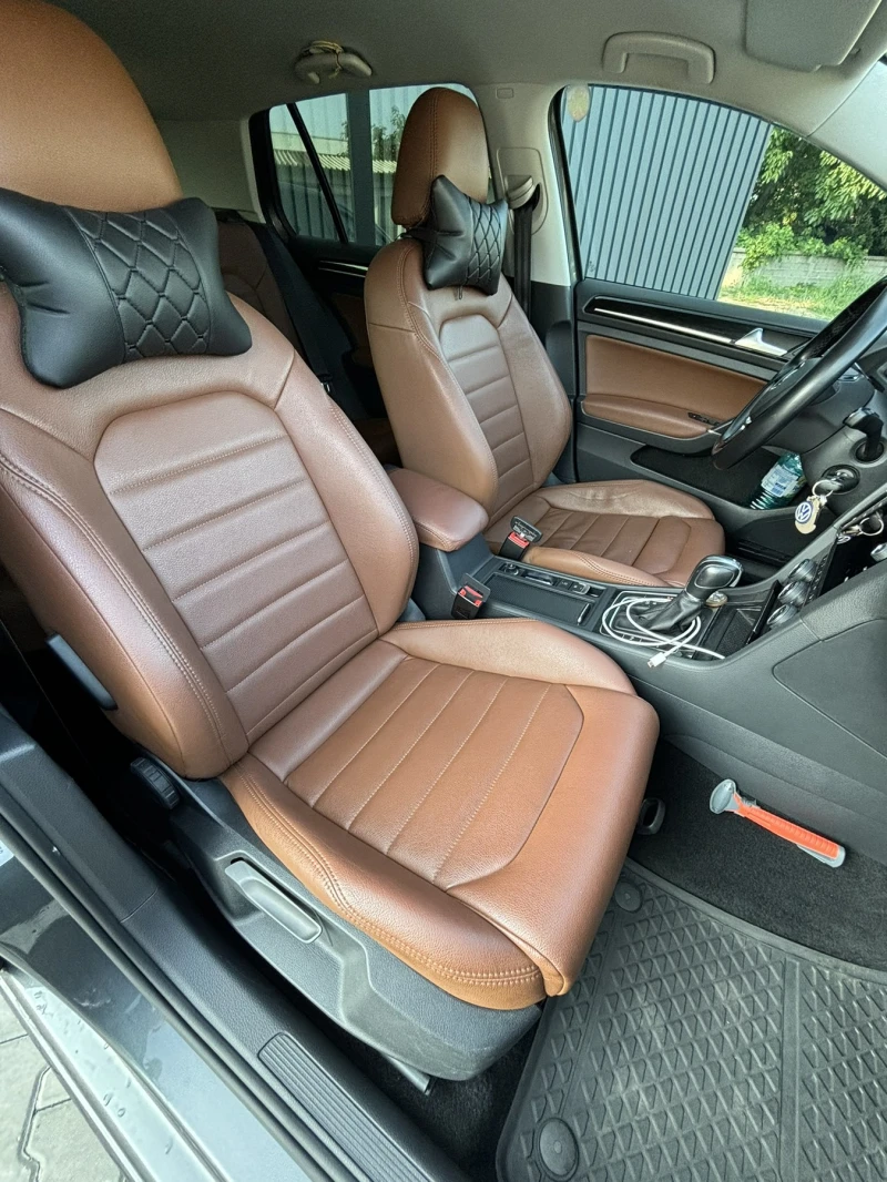 VW Golf КОЖЕН САЛОН, снимка 15 - Автомобили и джипове - 50988929