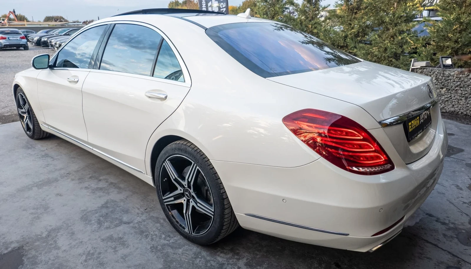 Mercedes-Benz S 550 I LONG FULL AMG LINE  BURMEISTER  100% | Mobile.bg   7