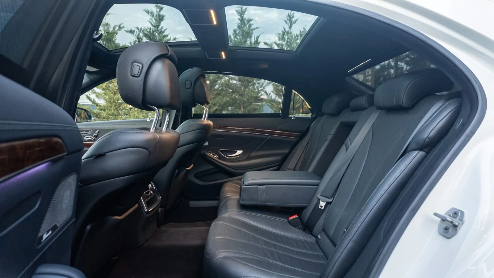 Mercedes-Benz S 550 I LONG FULL AMG LINE  BURMEISTER  100% | Mobile.bg   15