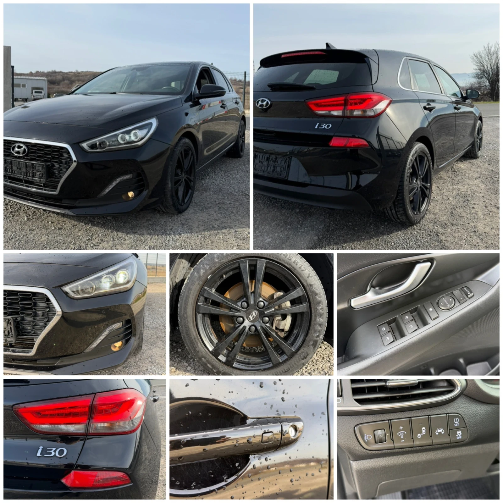 Hyundai I30 1.6D FULL LED NAVI CAMERA KEYLESS EURO 6 TUV COC | Mobile.bg � ����������� 9