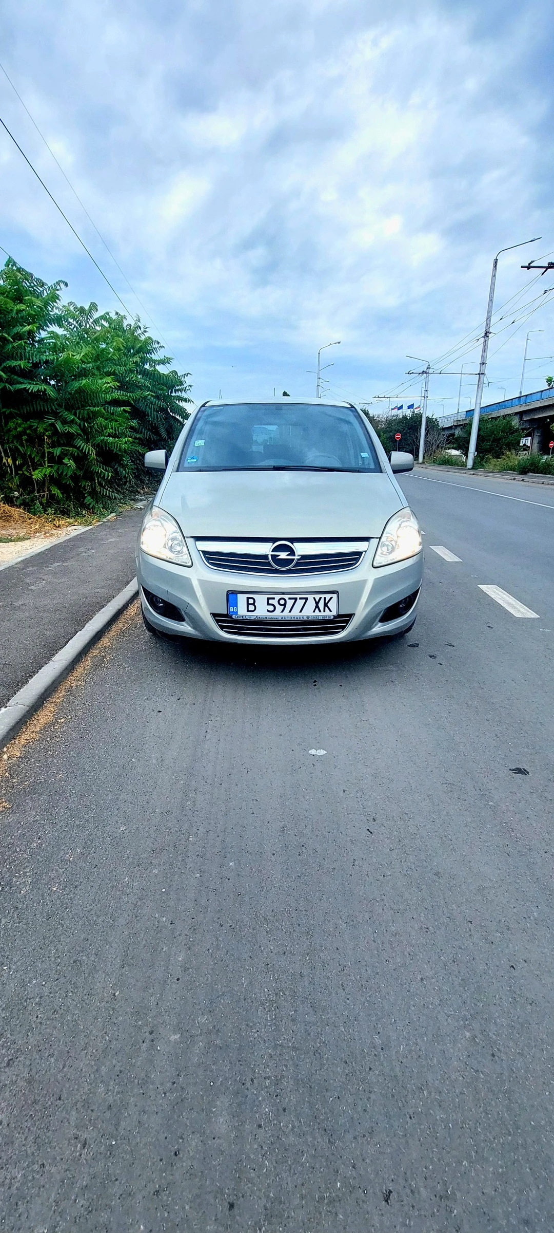 Opel Zafira 1.8i 140к.с 7 места Климатик