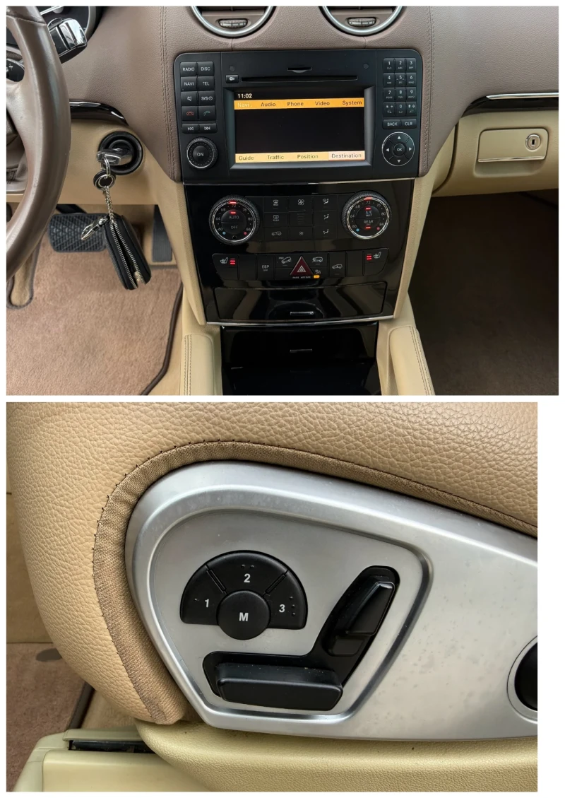 Mercedes-Benz GL 450 TOP-FULL-6+ 1-TV-DVD-179.000km-PERFEKT-NEW, снимка 15 - Автомобили и джипове - 53364302