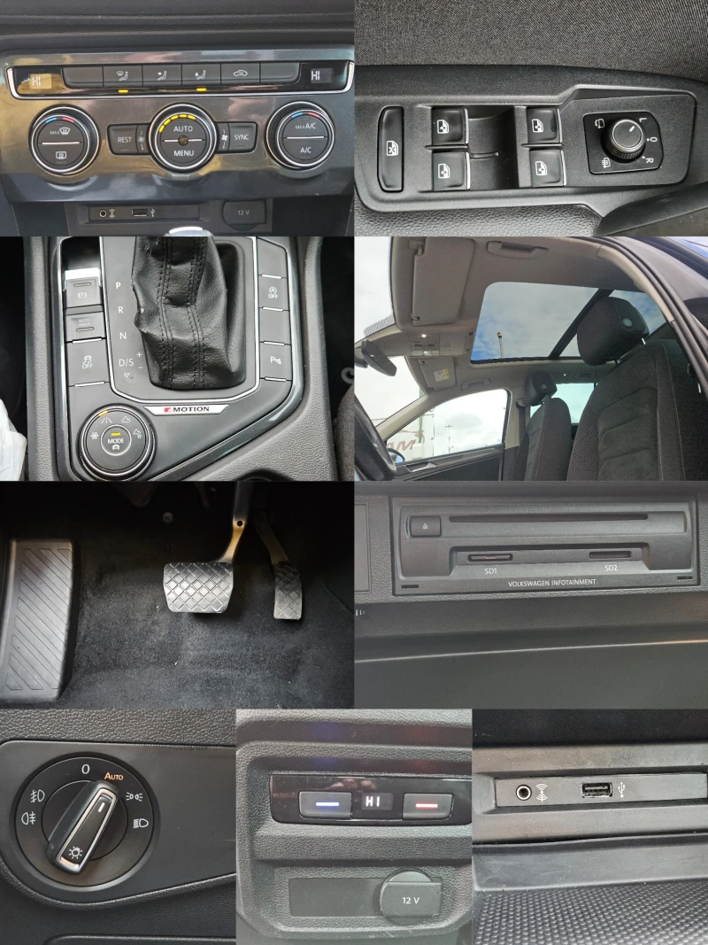 VW Tiguan 2.0TDI/4x4/Highline/190k/7DSG/LED/NAVI/БЛУТУТ/ACC, снимка 14 - Автомобили и джипове - 53430214
