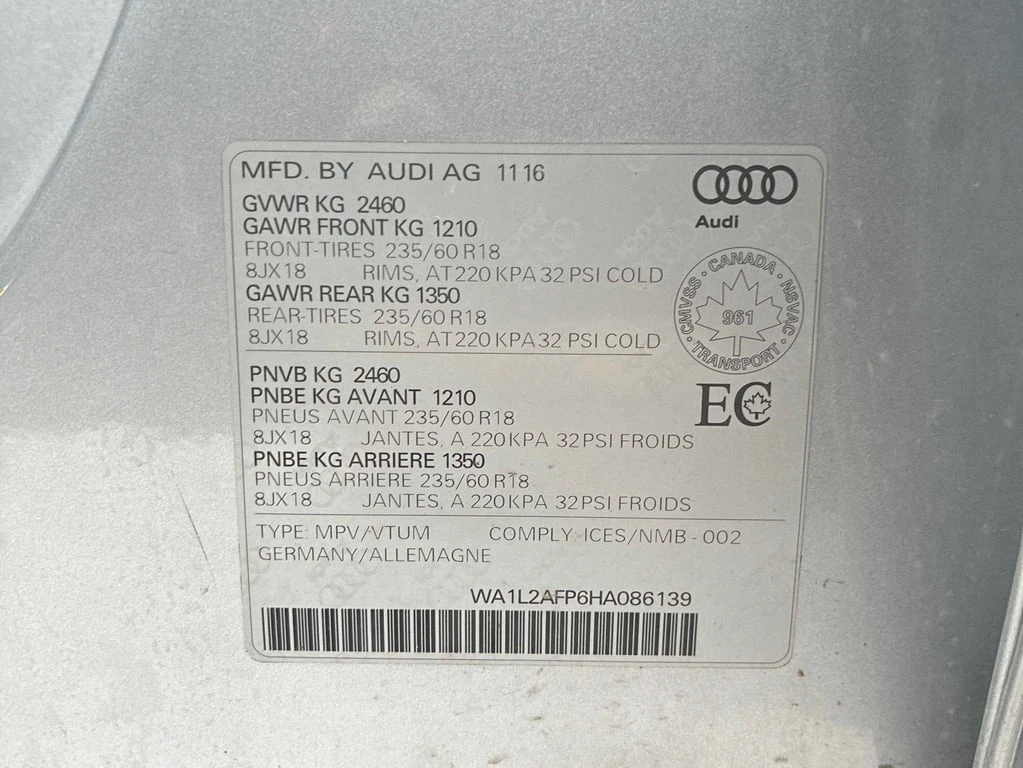 Audi Q5 2017 2.0T Progressiv * CARFAX * БЕЗ ПЪРВОНАЧАЛНА  - изображение 10