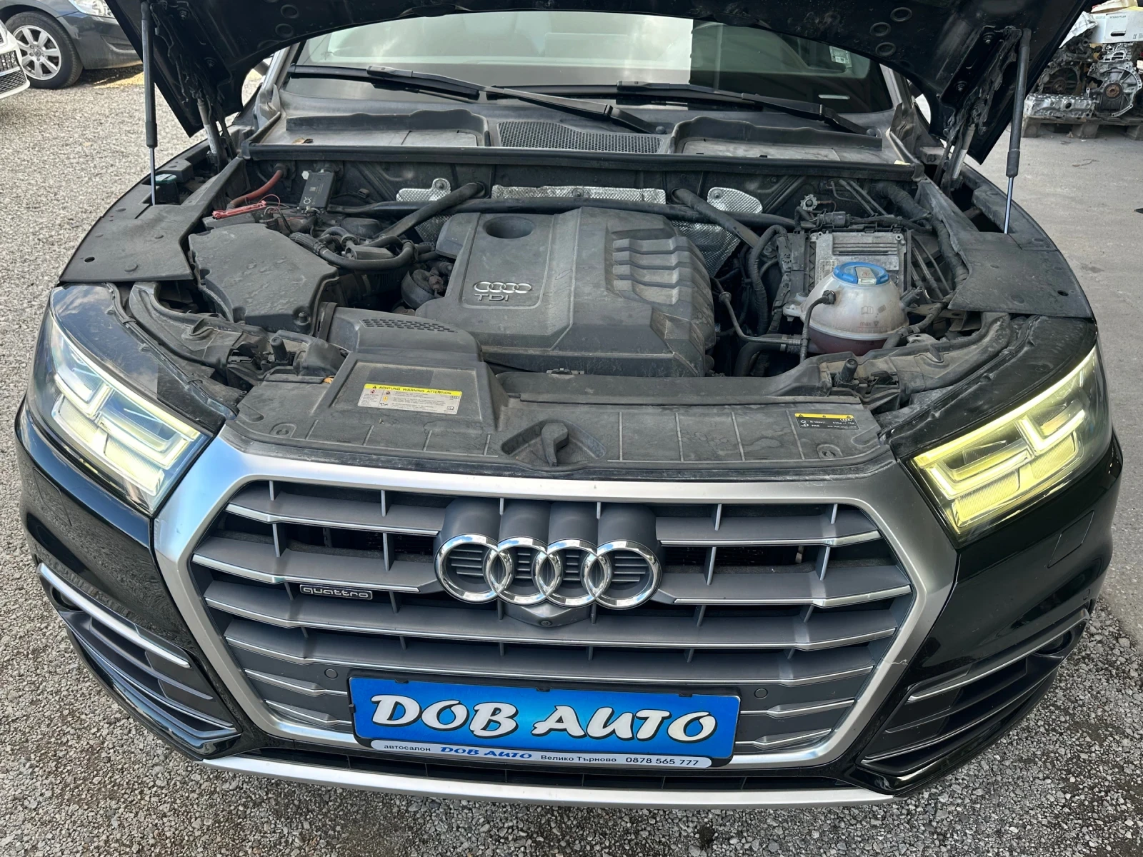 Audi Q5 2.0TDI-190к.с-4x4-ДИСТР-DIGITAL-LED-NAVI-360CAMERA, снимка 17 - Автомобили и джипове - 56124038