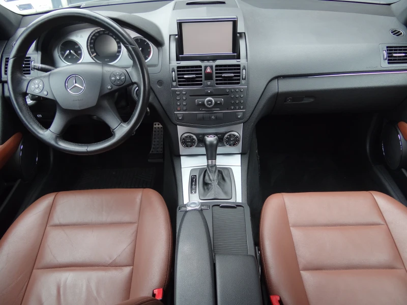 Mercedes-Benz C 320 cdi - 224k.c. /Auto/Navi/Koja/Xenon/Euro-4/, снимка 9 - Автомобили и джипове - 53595879