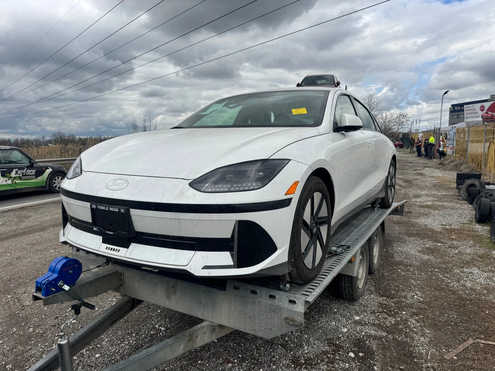 Hyundai Ioniq 6 Long Range 77.4 kWh   2024   RWD- nalicna! | Mobile.bg � ����������� 1