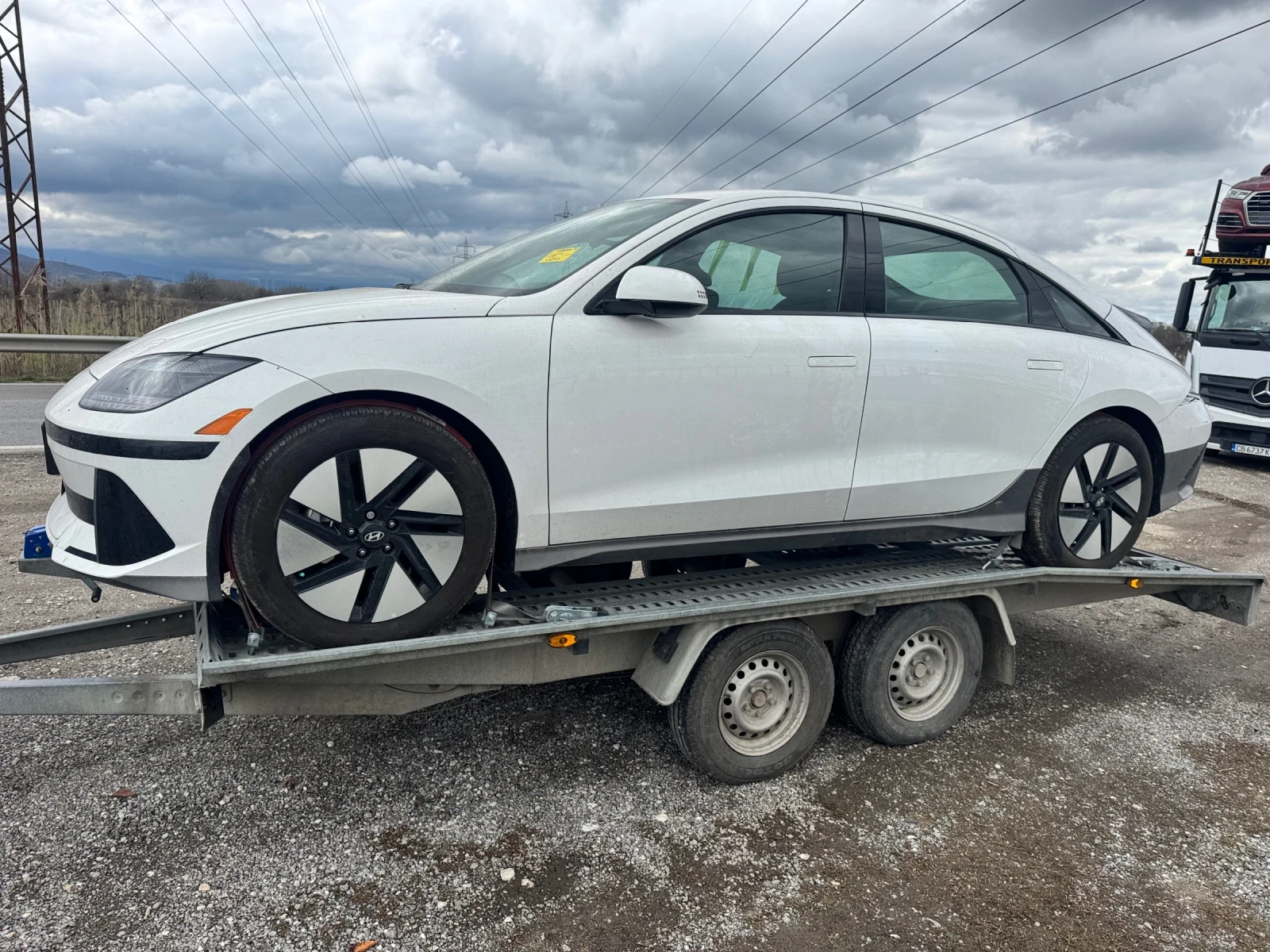 Hyundai Ioniq 6 Long Range 77.4 kWh   2024   RWD- nalicna! | Mobile.bg � ����������� 2