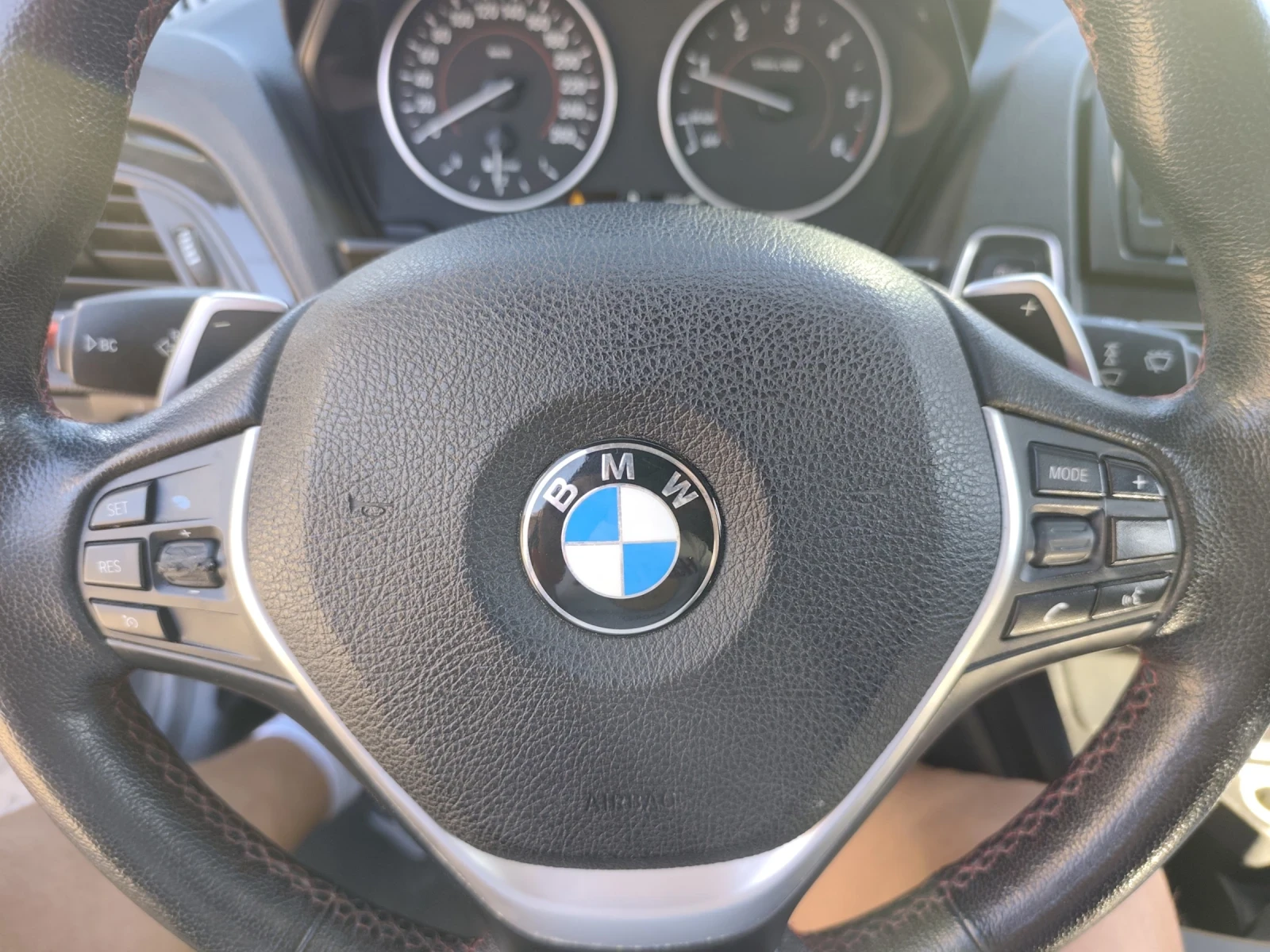 BMW 118  BIXENON Twin sport със пера на волана