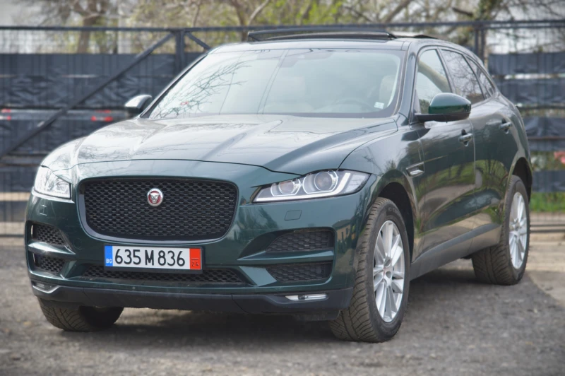 Jaguar F-PACE 3.0d PRESTIGE / PANORAMA / 4X4 , снимка 1 - Автомобили и джипове - 46399540