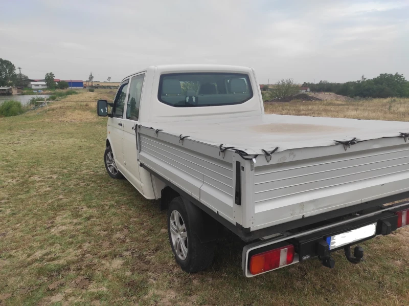 VW Transporter T5 DOKA, снимка 4 - Бусове и автобуси - 48617658