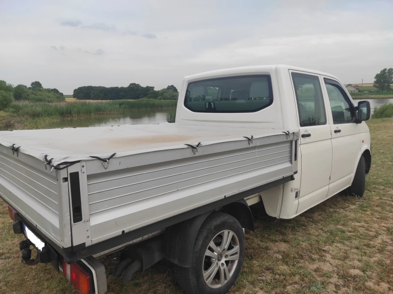 VW Transporter T5 DOKA, снимка 7 - Бусове и автобуси - 48617658