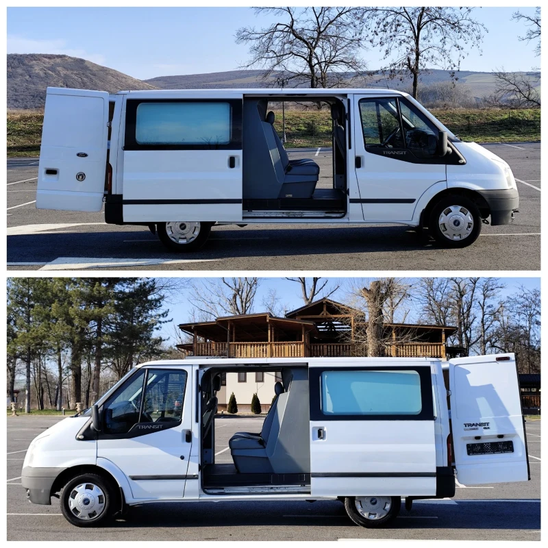 Ford Transit ДВЕ СТРАНИЧНИ, снимка 14 - Бусове и автобуси - 49471766