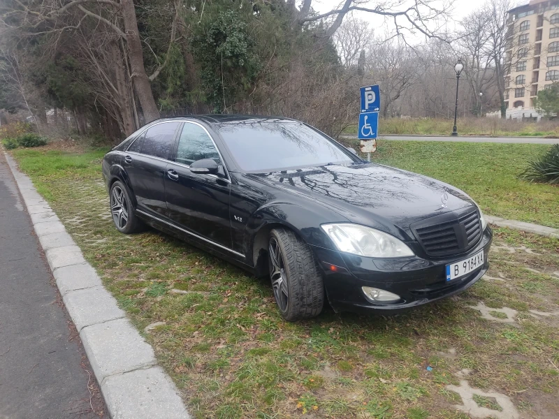 Mercedes-Benz S 600 V12, снимка 1 - Автомобили и джипове - 47091342