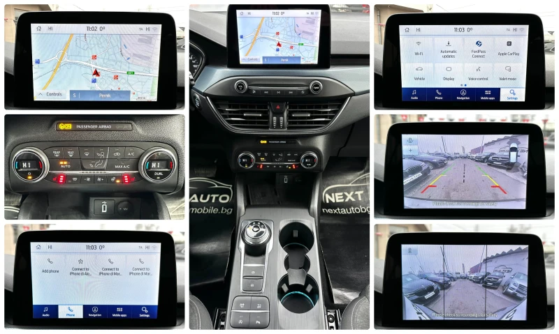 Ford Focus 1.5D 120HP DISTRONIC LANE ASSIST CAM EU6D-TEMP, снимка 13 - Автомобили и джипове - 52885026