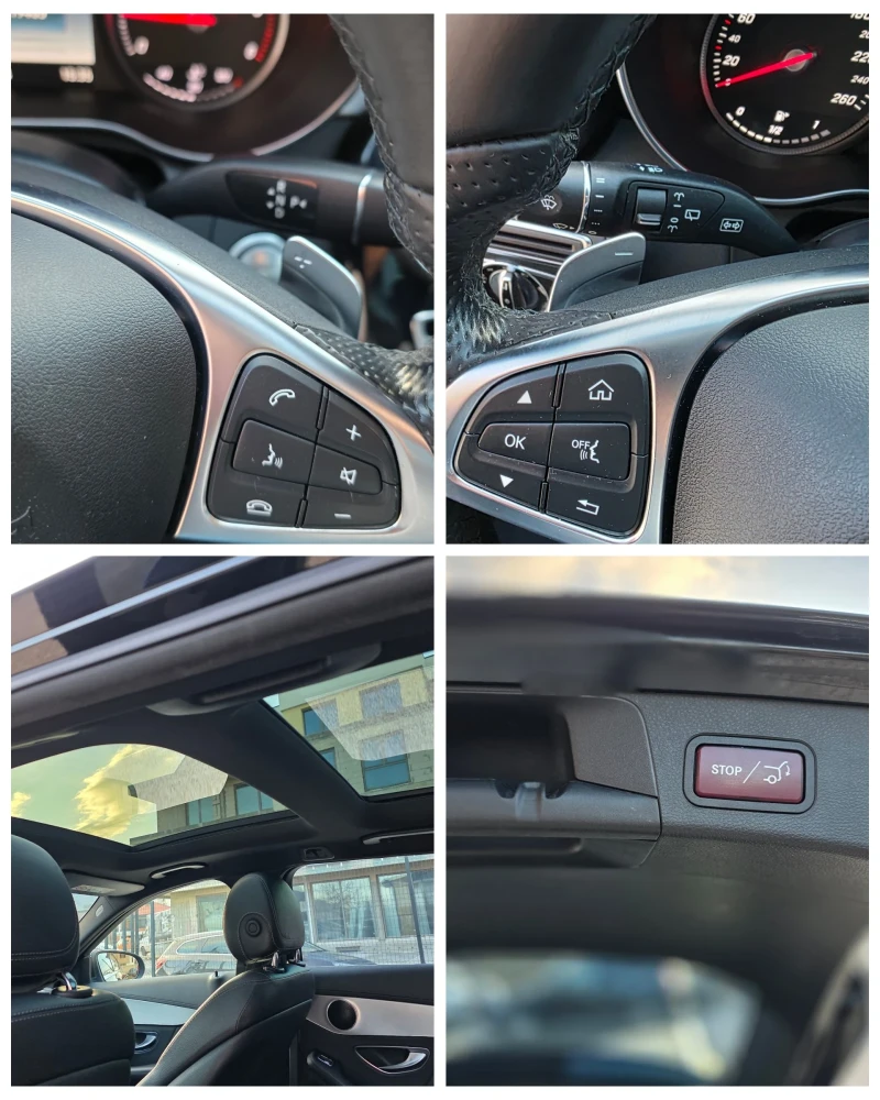 Mercedes-Benz C 250 AMG-Lein Панорама Навигация Камера , снимка 11 - Автомобили и джипове - 53137305