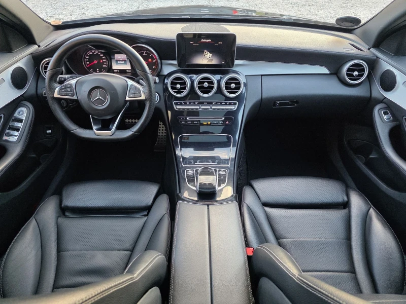 Mercedes-Benz C 250 AMG-Lein Панорама Навигация Камера , снимка 7 - Автомобили и джипове - 53137305