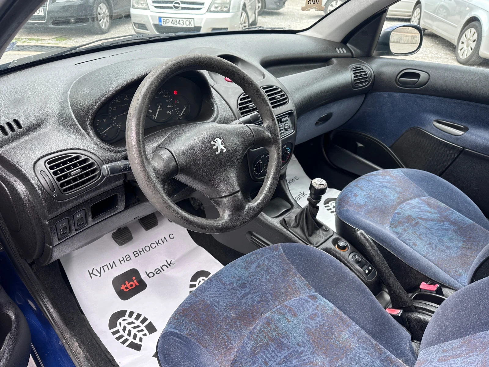 Peugeot 206 1.4i  - КЛИМАТИК  - изображение 9
