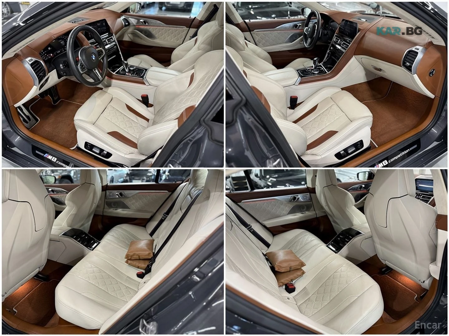 BMW M8 COMPETITION* B&W* 360* LASERLIGHT* 360* HUD* ОБДУХ, снимка 12 - Автомобили и джипове - 55382858