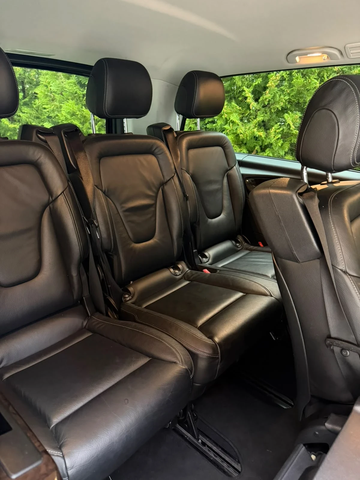 Mercedes-Benz V 220 V220D/190к.с/Business class/кожа/камера/Extra long, снимка 15 - Бусове и автобуси - 56046073