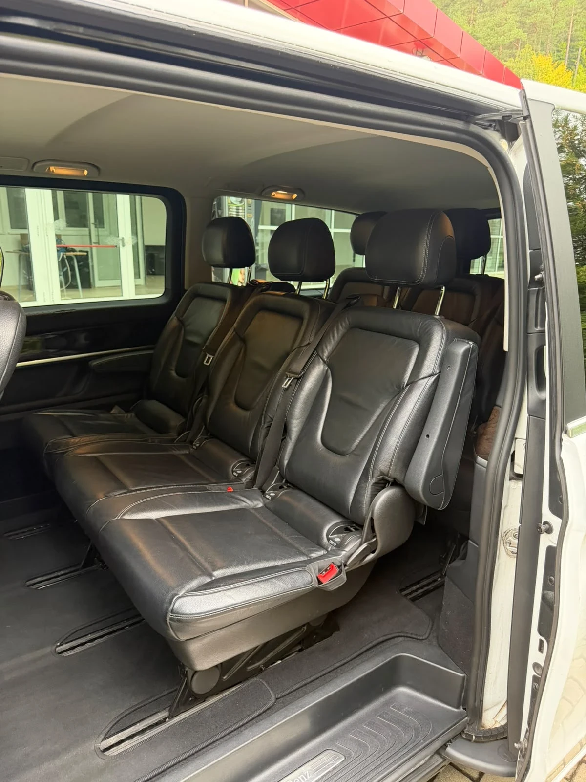 Mercedes-Benz V 220 V220D/190к.с/Business class/кожа/камера/Extra long, снимка 7 - Бусове и автобуси - 56046073