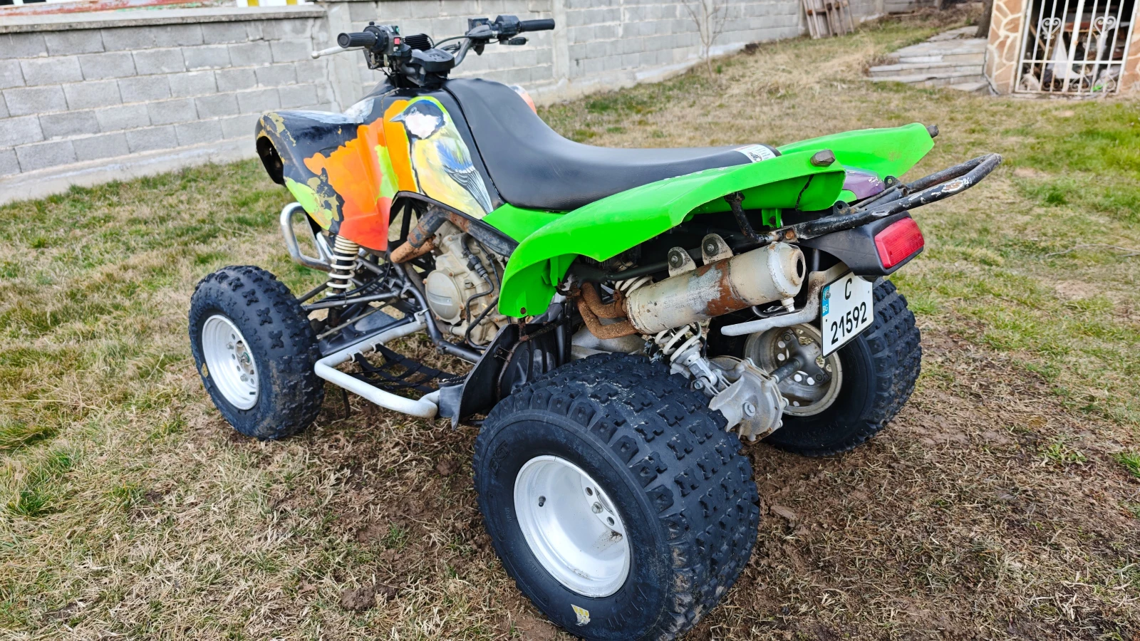 Kawasaki Kfx 700, снимка 9 - Мотоциклети и мототехника - 53962552