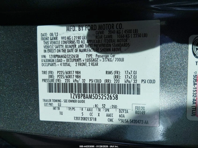 Ford Mustang 3.7L V-6 DOHC, VVT, 305HP Rear Wheel Drive | Mobile.bg � ����������� 9