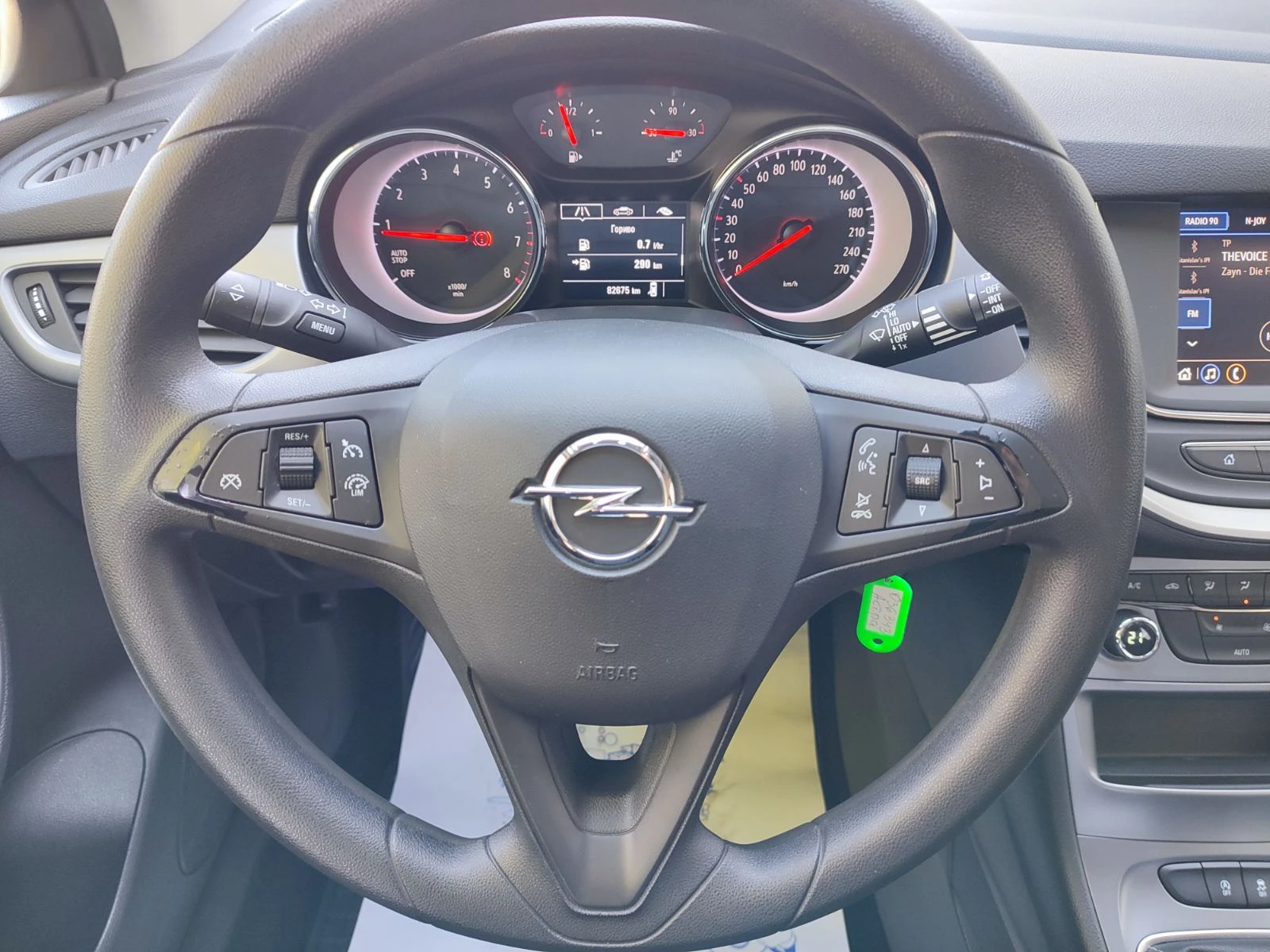 Opel Astra 1.2 Turbo (130hp) MT6, снимка 9 - Автомобили и джипове - 54405414