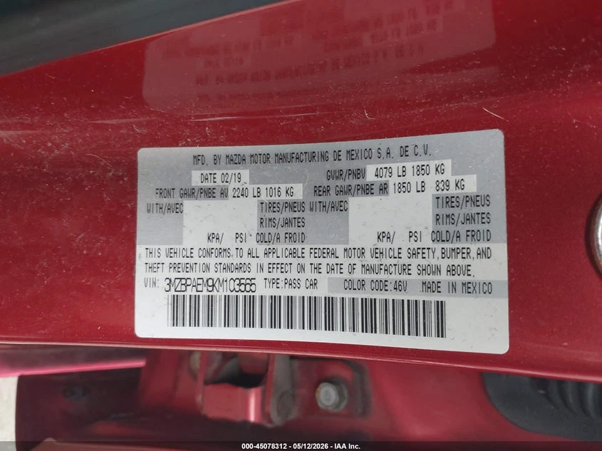 Mazda 3 2.5l Premium Package, снимка 9 - Автомобили и джипове - 54621494