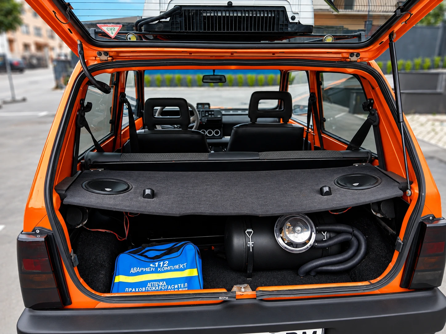 Fiat Panda 4x4 УНИКАТ | КЛИМАТИК | РЕСТАВРИРАНА | ГАЗ | 4x4, снимка 16 - Автомобили и джипове - 56245286