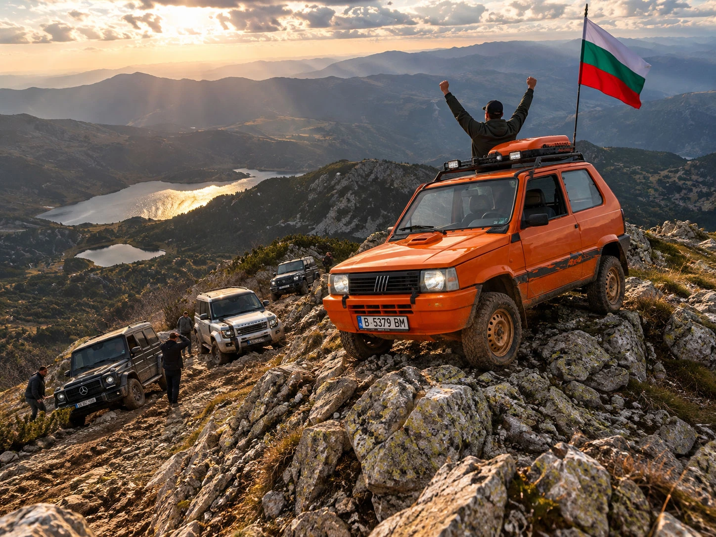 Fiat Panda 4x4 УНИКАТ | КЛИМАТИК | РЕСТАВРИРАНА | ГАЗ | 4x4, снимка 17 - Автомобили и джипове - 56245286