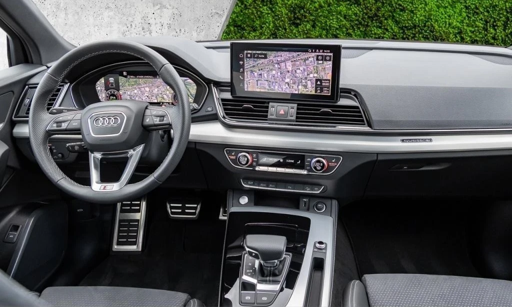 Audi Q5 40TFSI* QUATTRO* S-LINE* PANO* DISTR* MATRIX* CAM* | Mobile.bg   12
