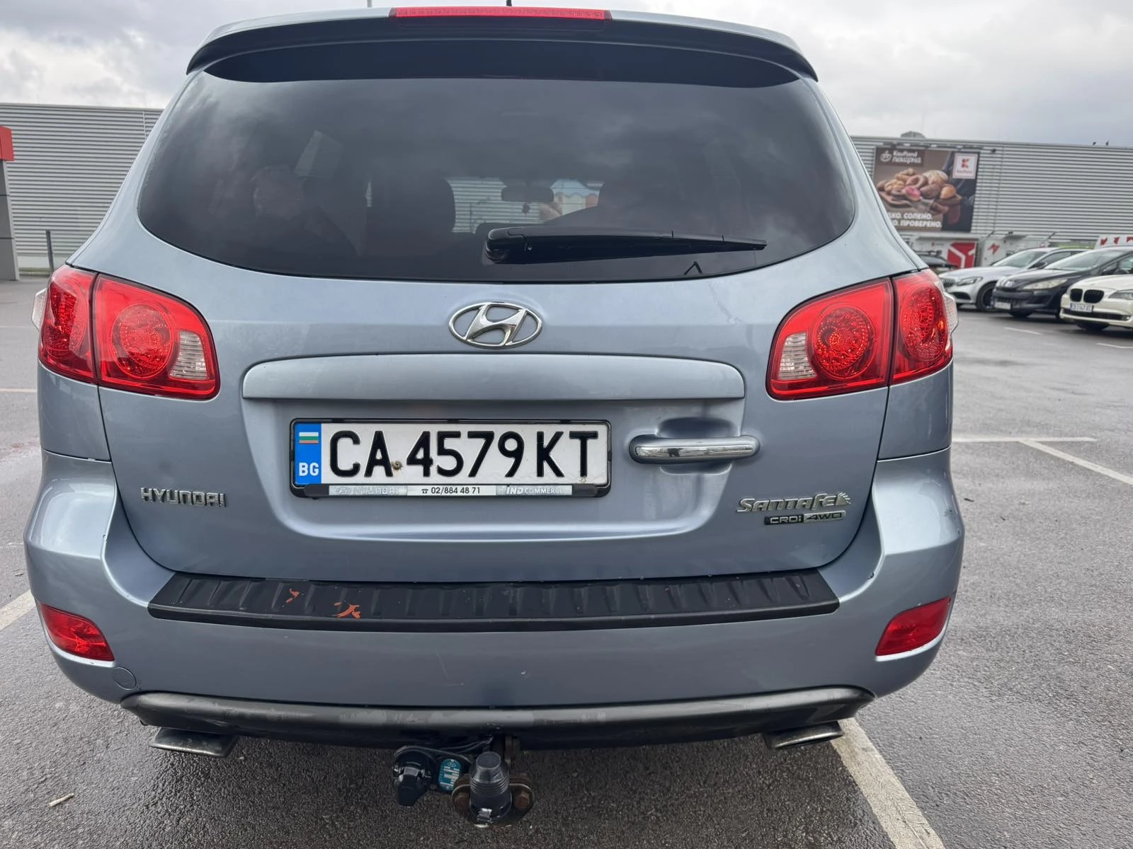 Hyundai Santa fe 2.2CRDi 155к.с./1-ви собственик/, снимка 4 - Автомобили и джипове - 54340520