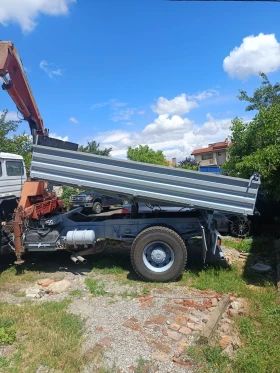 Mercedes-Benz 1722 Самосвал с кран, снимка 5