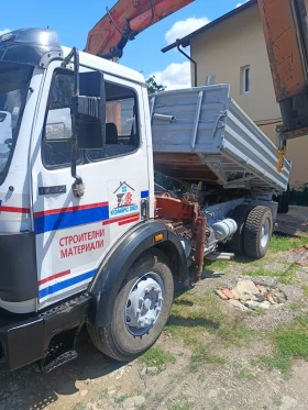 Mercedes-Benz 1722 Самосвал с кран | Auto.bg — изображение 6