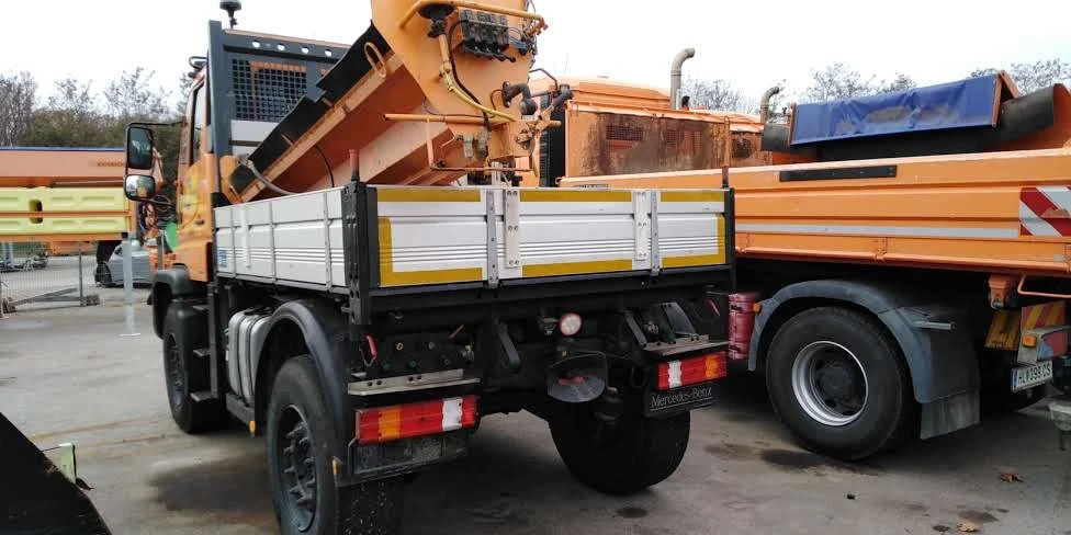 Man FE 410 A Снегорин с кран , снимка 16 - Камиони - 55641778