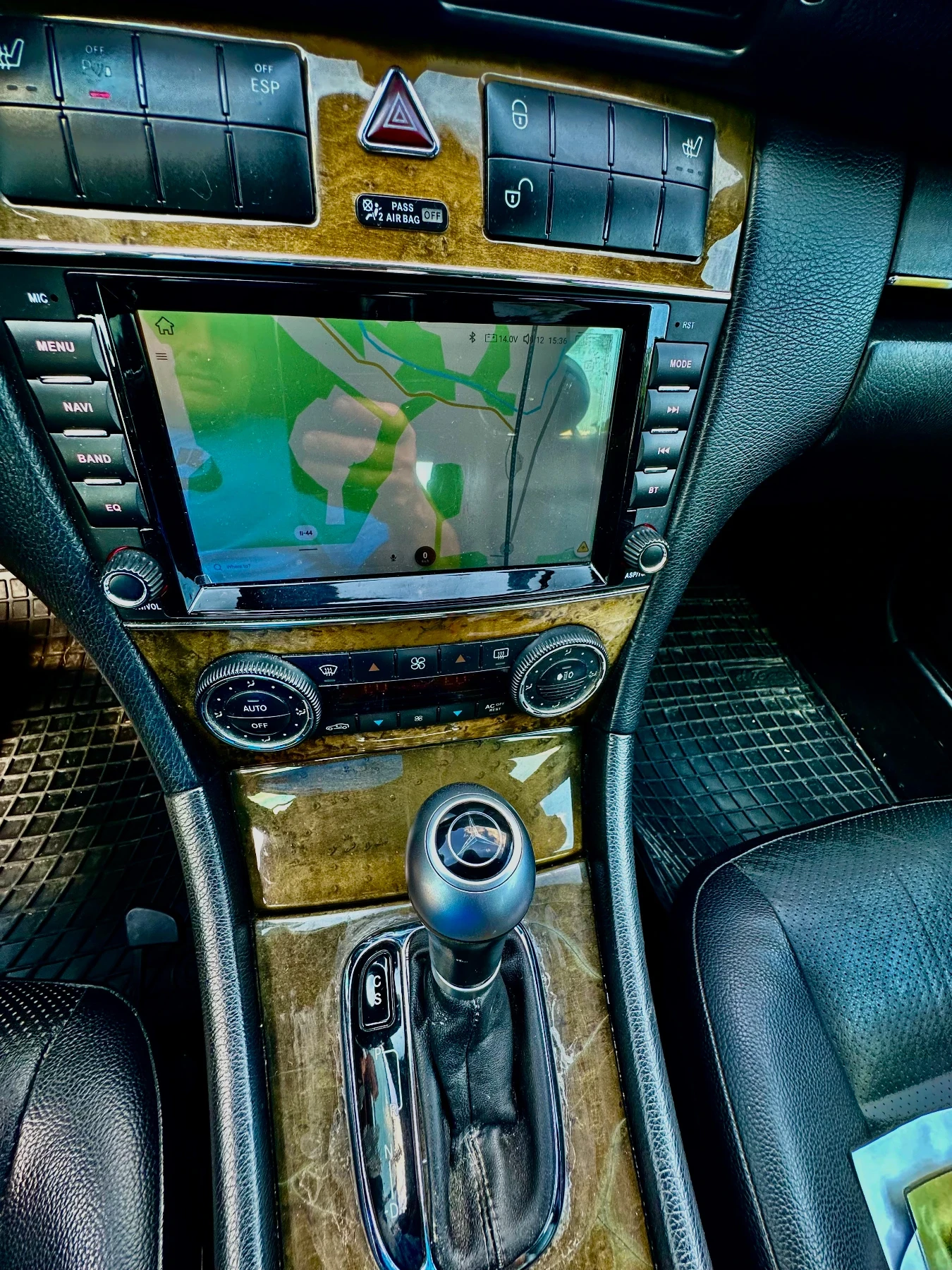 Mercedes-Benz C 270 2.7 CDi АВТОМАТ 2004 , снимка 9 - Автомобили и джипове - 55128091