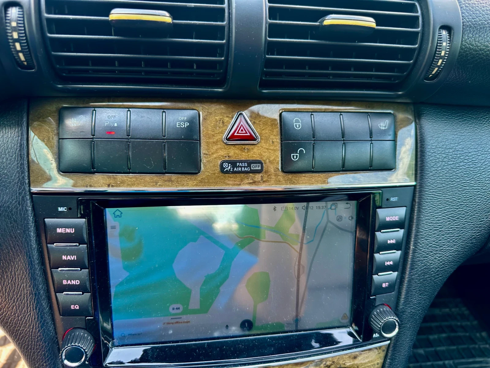 Mercedes-Benz C 270 2.7 CDi АВТОМАТ 2004 , снимка 11 - Автомобили и джипове - 55128091