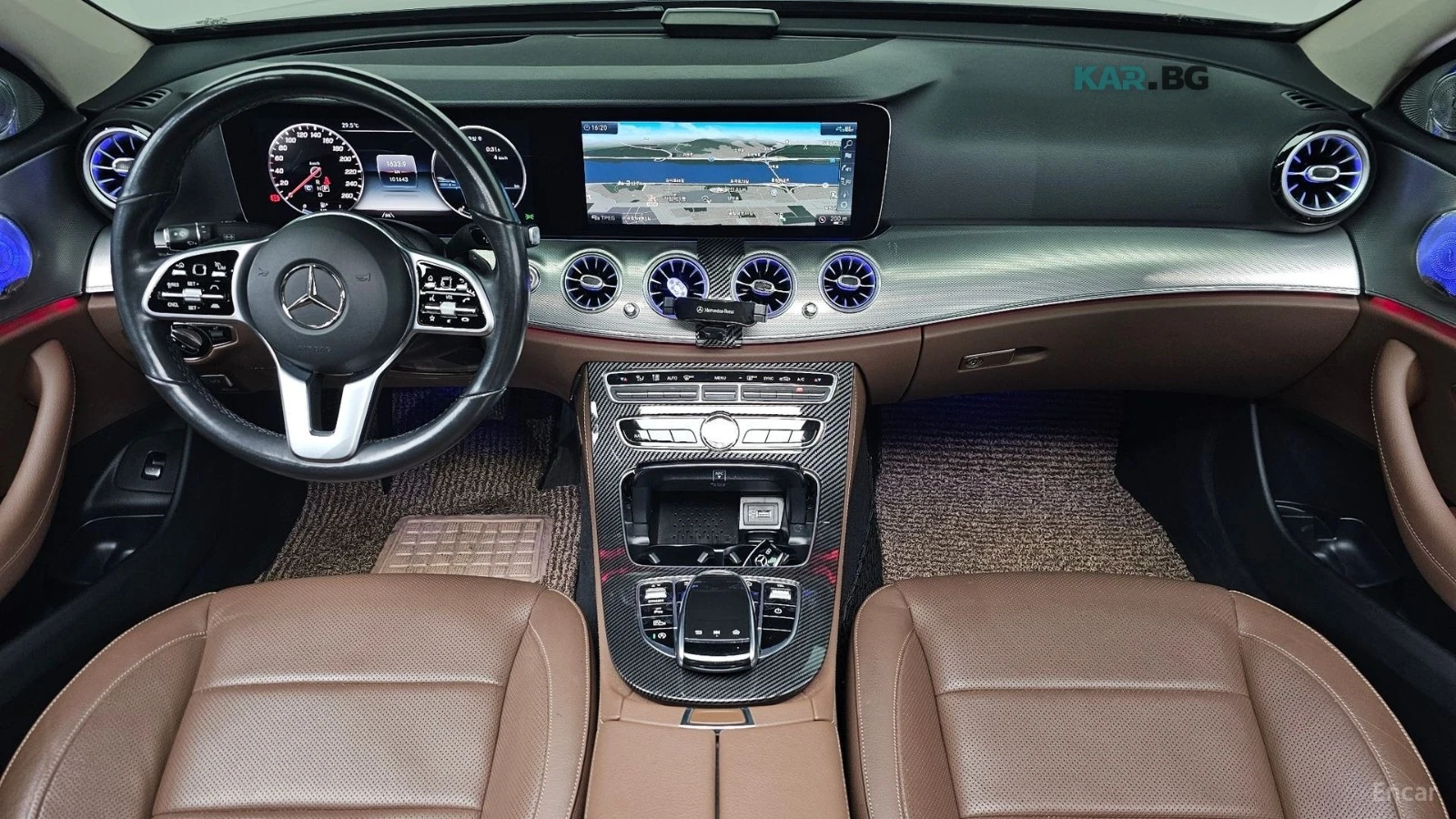 Mercedes-Benz E 300 4MATIC/AMG-LINE/PANOROOF/360CAMERA/BURMESTER, снимка 7 - Автомобили и джипове - 55403526