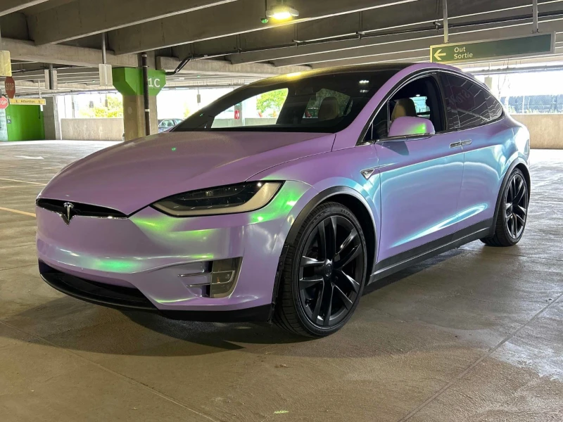 Tesla Model X P90D CARFAX АВТО КРЕДИТ  - 26500 лв. / 13549.23 € - 51553207 1