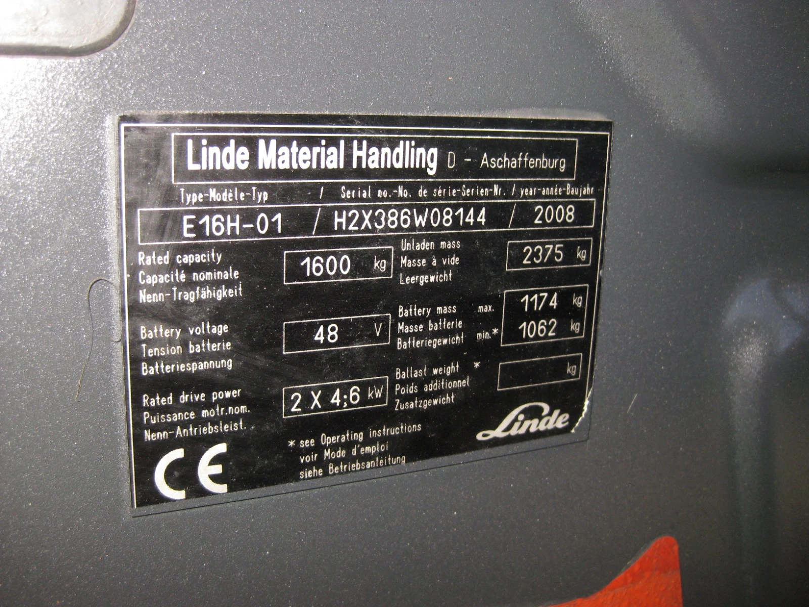  Linde E16H-01 /386-01/ | Mobile.bg   5