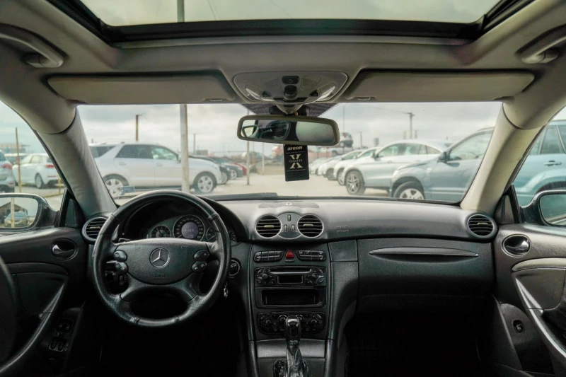 Mercedes-Benz CLK Kompressor BOSE  ОБДУХВАНЕ ГАЗ, снимка 10 - Автомобили и джипове - 53438568