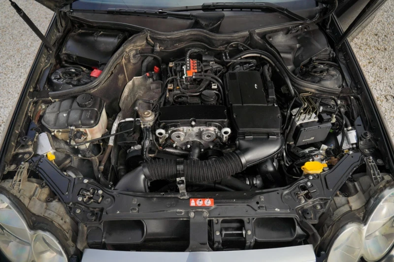 Mercedes-Benz CLK Kompressor BOSE  ОБДУХВАНЕ ГАЗ, снимка 16 - Автомобили и джипове - 53438568