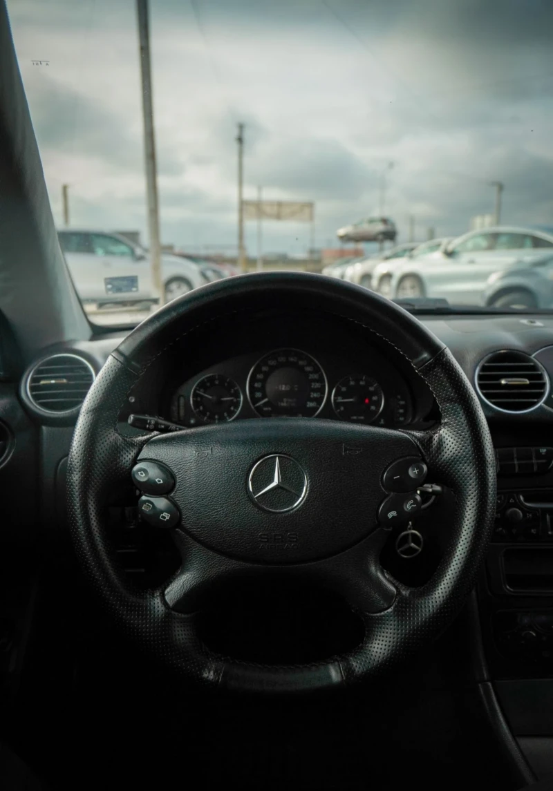 Mercedes-Benz CLK Kompressor BOSE  ОБДУХВАНЕ ГАЗ, снимка 9 - Автомобили и джипове - 53438568
