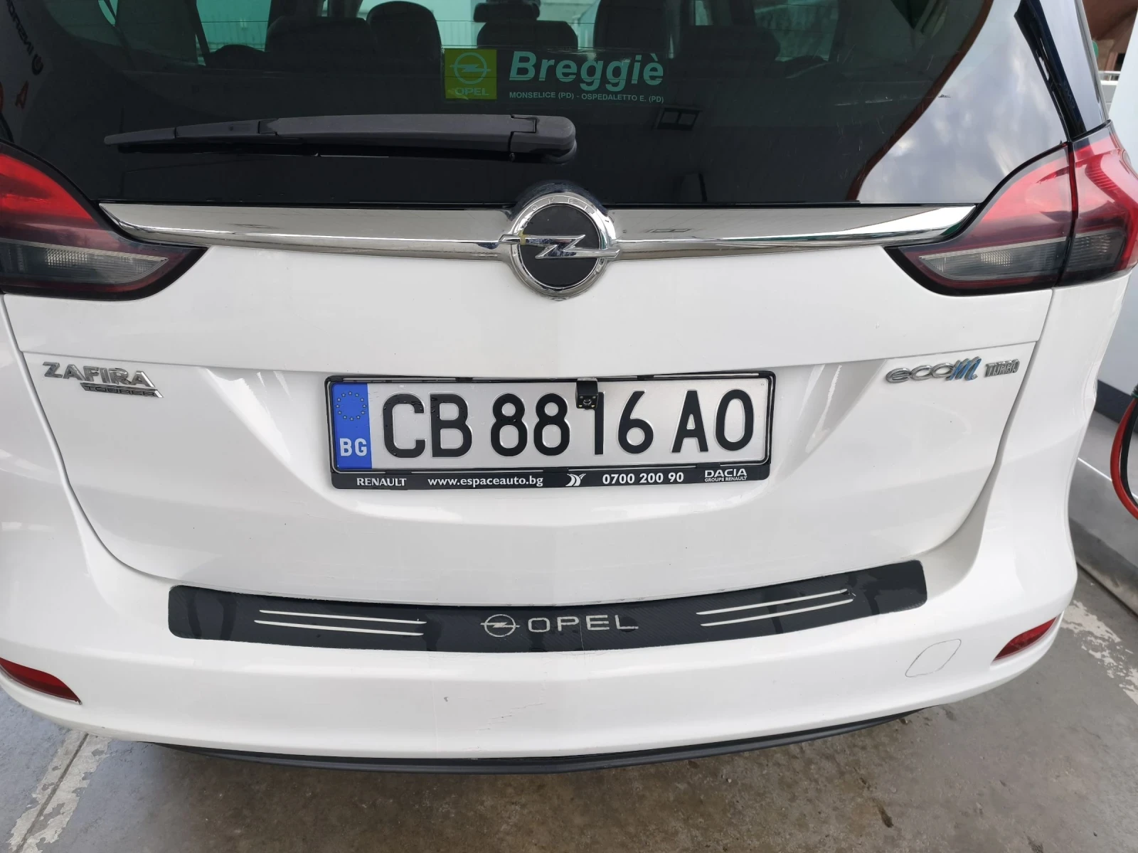 Opel Zafira 1, 6 cng, снимка 9 - Автомобили и джипове - 53953707